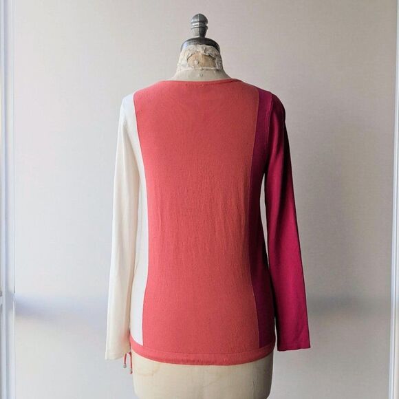 Gerry Weber Collection - Color Block Sweater with Embroidered Parrot - Picture 4 of 5